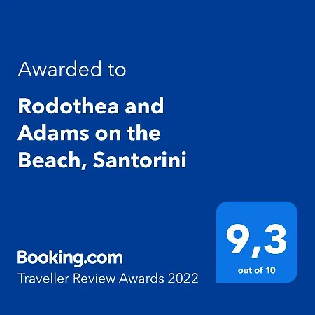 Rodothea And Adams On The Beach, Santorini Монолитос Экстерьер фото